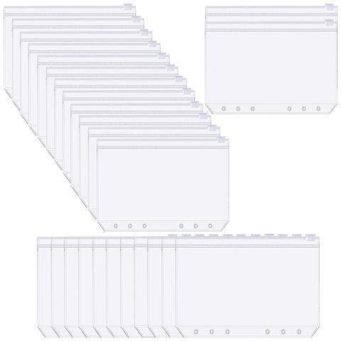 Raccoglitore A 6 Anelli In Pvc Con Cerniera - A5 Confezione Da 25 - Foto 1