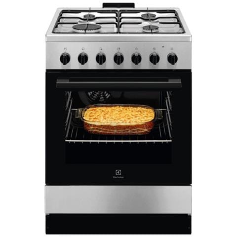 Cucina LKK620010X con 4 Zone Cottura a Gas Forno Elettrico Capacità 57 L Classe A Colore Accaio Inox - Foto 1