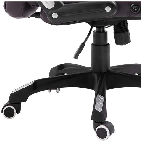 Lusso Casadino -  Sedia Da Ufficio Marrone In Vera Pelle - Foto 8