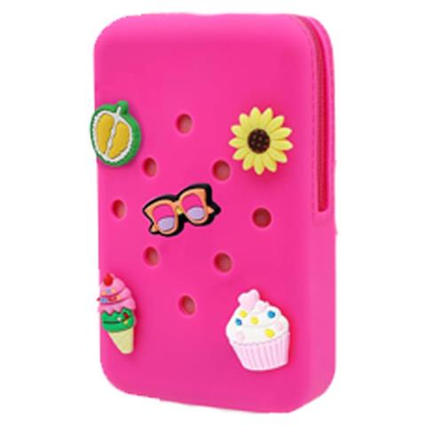 Custodia In Silicone Per Tazza Stanley Con Tasca Per Telefono Red - Foto 2