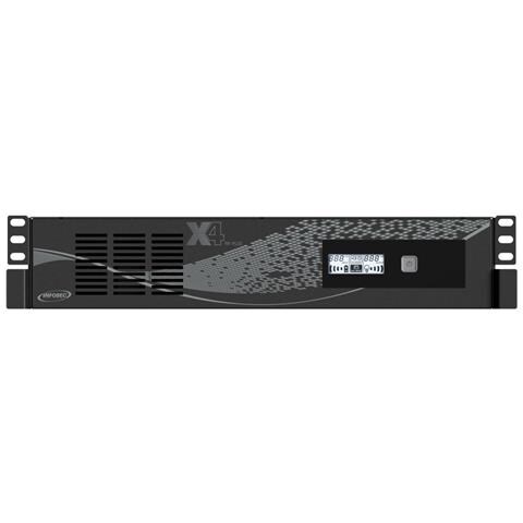 X4 3000 RM Plus gruppo di continuità (UPS) A linea interattiva 3 kVA 1800 W 10 presa (e) AC - Foto 1