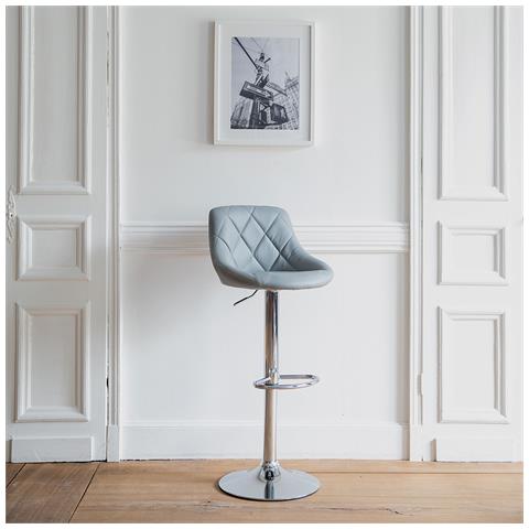 Sgabello Da Bar Grigio Jasper - Foto 2