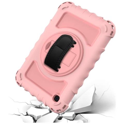 Custodia Per Samsung Galaxy Tab A 8.4"" Supporto E Tracolla Rosa - Foto 4