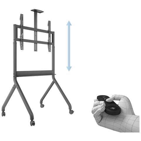 7418 Supporto TV a parete 2,54 m (100") Nero - Foto 1