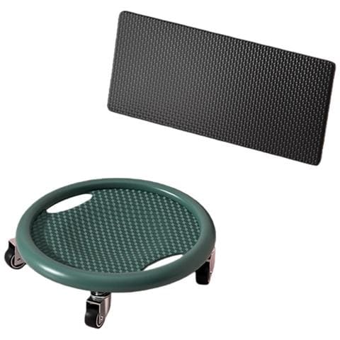 Ruota Silenziata Ab Roller Con Tappetino Per Allenamento Del Core - Design Stabile E Antiscivolo Green - Foto 1