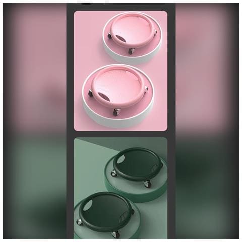 Ruota Silenziata Ab Roller Con Tappetino Per Allenamento Del Core - Design Stabile E Antiscivolo Green - Foto 6