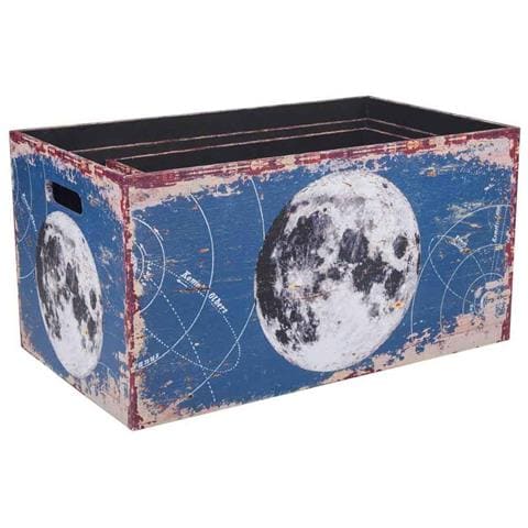 Set Di 3 Cestini In Legno E Tela - Foto 2