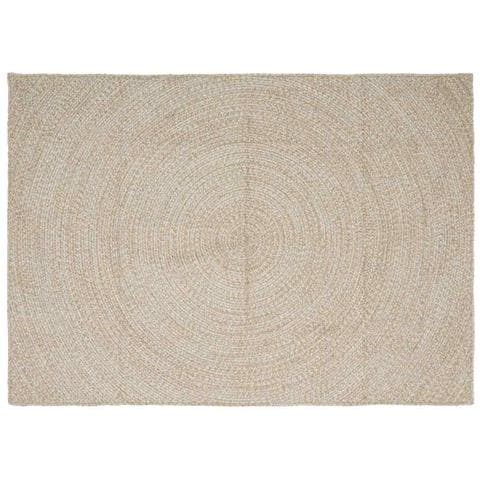 Tappeti per area Naturale e Bianco 240 x 340 cm Juta - Foto 1
