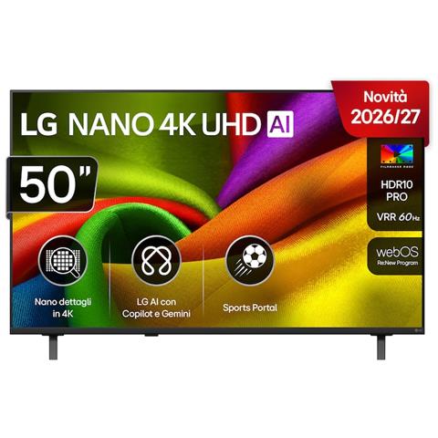 50NU850B6LA Smart TV 50" NanoCell 4K Ultra HD HDR10 Pro webOS 26 - Foto 1