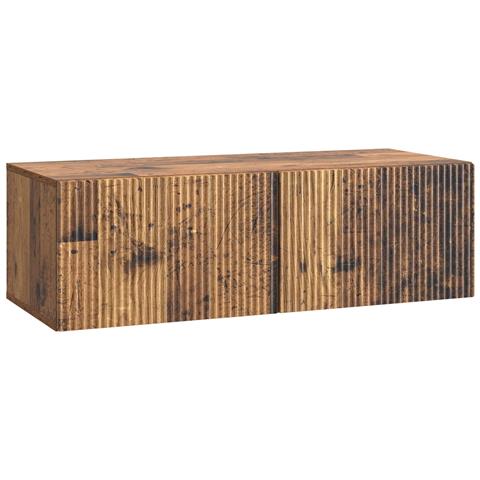 Mobile Porta TV da Muro Legno antico 98 x 41 x 30 cm - Foto 1