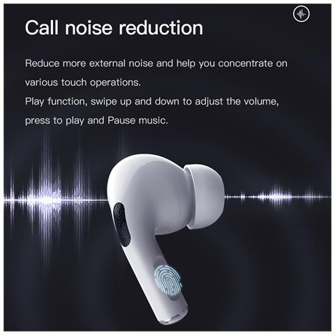Auricolari TWS Wireless - Bianco - Foto 4