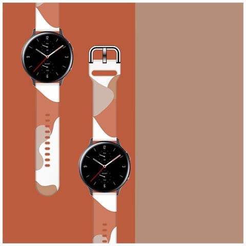 Cinturino Moro In Silicone Per Samsung Galaxy Watch 46 Mm, Bracciale Per Orologio 5 - Foto 3