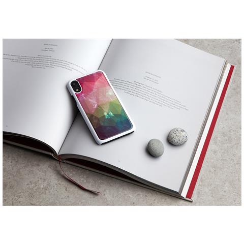 Custodia Bianca Per Iphone Xr Con Fiori D'acqua - Foto 1