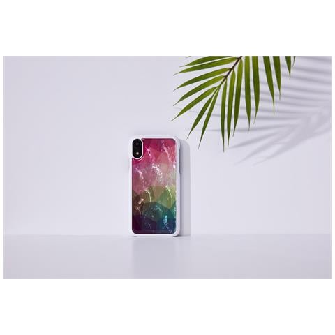 Custodia Bianca Per Iphone Xr Con Fiori D'acqua - Foto 5
