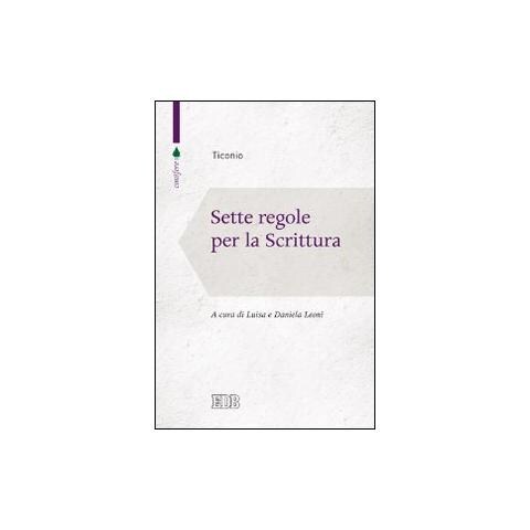 Ticonio - Sette regole per la scrittura - Foto 1