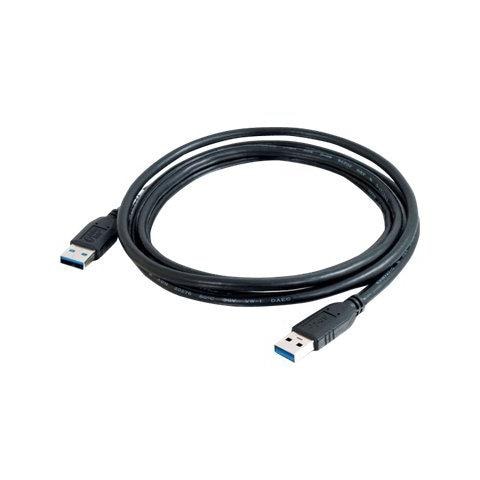 Cavo USB - USB Type A (M) a USB Type A (M) - USB 3.0 - 3 m - nero - Foto 1