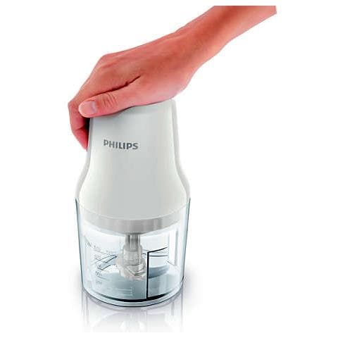 Daily Collection Tritatutto HR1393/00 Capacità 0,7 Litri Potenza 450 Watt Bianco - Foto 4