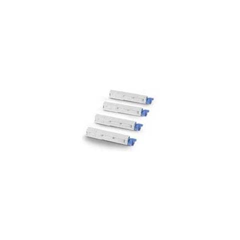 TONER RIGENERATO - C3520 Giallo Per Oki C3520 Mfp C3530 Mfp Mc 350 Mc 360 43459321 2.000 Pagine - Foto 1