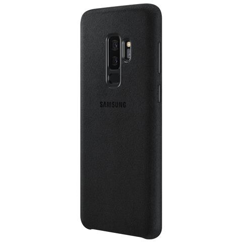 Cover Alcantara per Galaxy S9+ colore Nero - Foto 2