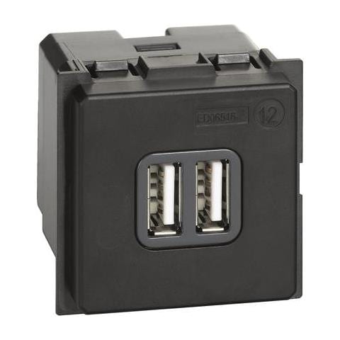 Caricatore Doppio Usb Living Now Tipo A 3a K4285c2 - Foto 1