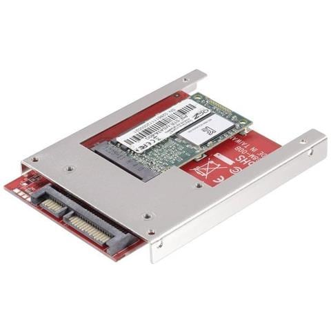 Convertitore Di Interfaccia [1x Spina Combinata Sata 7+15 Poli - 1x Presa Msata] - Foto 1