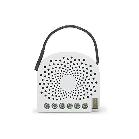 Nano On ; Off Regolatore Con Misurazione Della Potenza, Zwave Plus Parete Smartswitch Per Domotica, Zw116 10a Neutro Richiesto, Caractéristique, 0,8 W, 240 V, Bianco, 1,7 X 1,6 X 0,8 Pollici - Foto 2
