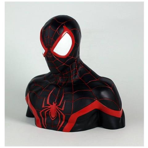 Buste Tirelire Spider-man (miles Morales) Deluxe - Foto 1