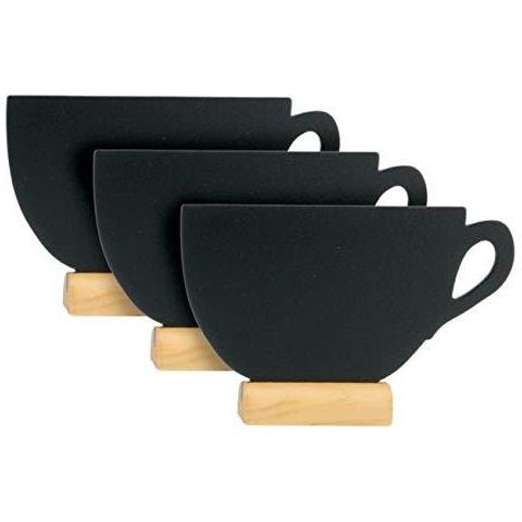 Mini Bordo Con Gesso Marker 3 Pc Multi-colori 213 X 335 X 6 Centimetri Silhouette Cup - Foto 1