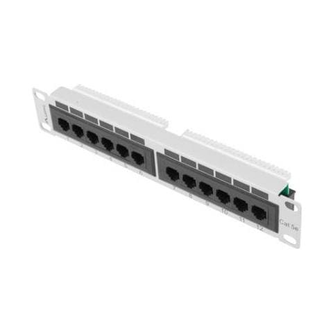 Ppu5-9012-s - Rj-45 - Cat5, cat5e - Grau - Metall - Rackeinbau - 1u (ppu5-9012-s) - Foto 1