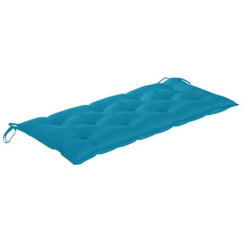 Panca Da Giardino Pieghevole Con Cuscino 118 Cm In Bamb? - Foto 10