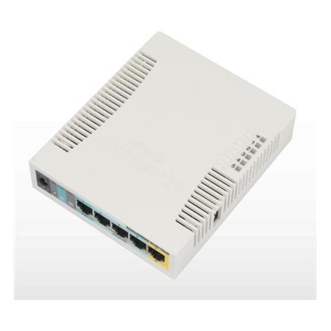 Punto Di Accesso Mikrotik Rb951ui-2hnd 802.11n, 2.4, 10/100 Mbit / s, Porte Ethernet Lan (rj-45) 5, Mu-mimo Sì, Ingresso / uscita Poe - Foto 2