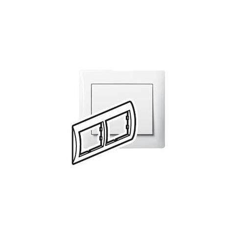 Galea Life Bianco placca per interruttori e coperchio per presa - Foto 1