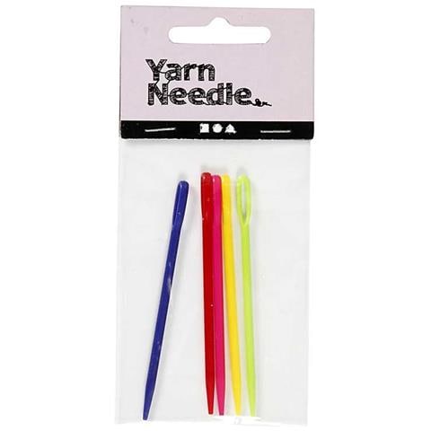 5 Aghi Di Lana Di Plastica 7 Cm - Foto 1