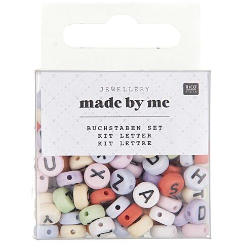 165 Perline Rotonde - Alfabeto - Pastello - Foto 1