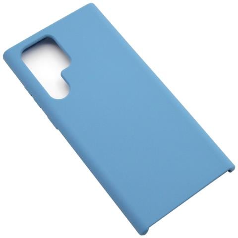 Custodia Tpu Silicone Lite Cover Soft-case Per Samsung Galaxy S22 Ultra S908 Blu - Foto 1