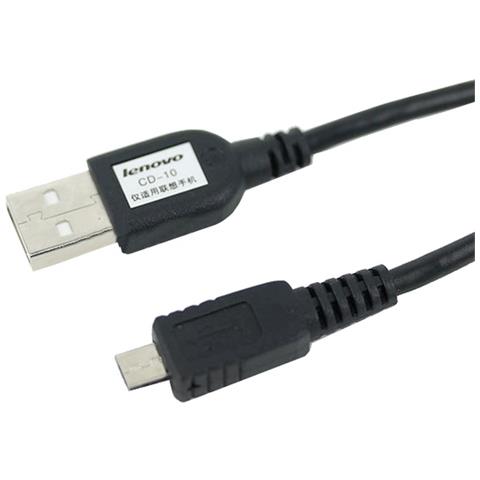 Lenovo Cavo Dati E Ricarica Originale Microusb Cd-10 Black Bulk - Foto 1