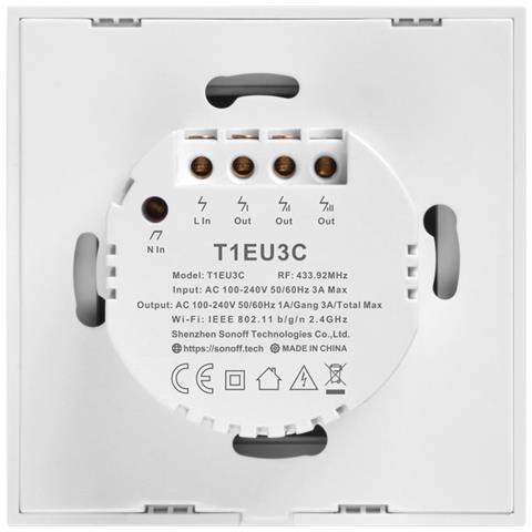 Interruttore Connesso Via Wifi T1eu3c-tx - Foto 5