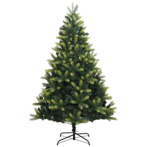 Albero Di Natale Artificiale Incernierato Con Base 210 Cm - Foto 2