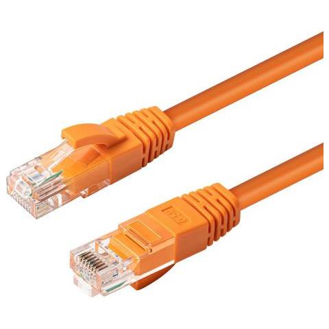 Mc-utp6a0025o Cavo Di Rete Arancione 0,25 M Cat6a U /utp [utp] (cat6a Utp 0.25m Orange Lszh - Warranty: 300m - Foto 1