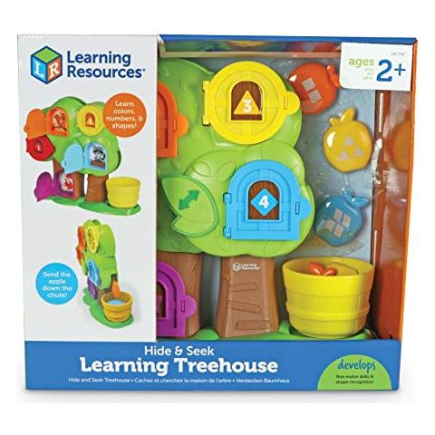 Risorse Per L'apprendimento Nascondi E Cerca La Casa Sull'albero Per L'apprendimento, Giochi Con Le Lettere, La Casa Sull'albero Per L'apprendimento Dei Bambini, Dai 18 Mesi In Su - Foto 3