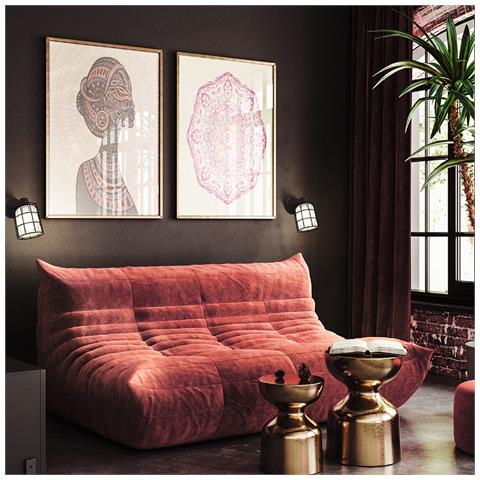 Applique Industrial Consaca 1 Luce Acciaio Nero - Foto 2