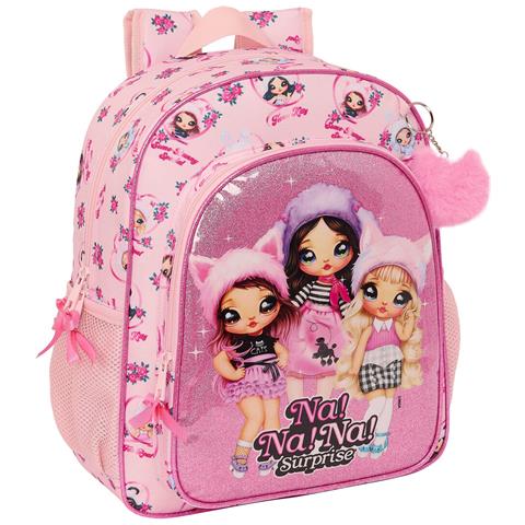 Zaino Scuola Na!na!na! Surprise Fabulous Rosa 32 X 38 X 12 Cm - Foto 1
