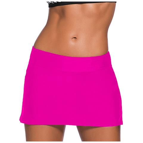 Costume Da Bagno Per Donna Pethuel Pantaloncini Da Mare Yy-0512-30 Rosa Rossa - Foto 1