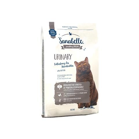 Sanabelle Urinary cibo secco per gatti 10 kg Senior Fegato, Trinciapollo - Foto 1