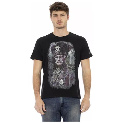 Maglietta In Cotone Nero - M - Foto 1