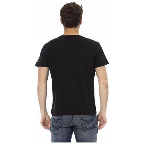 Maglietta In Cotone Nero - M - Foto 3