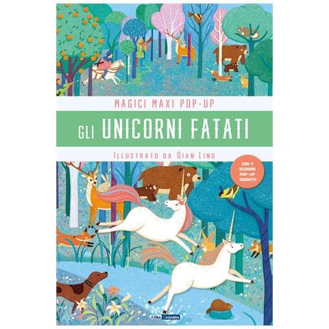 Qiang Ling - Gli unicorni fatati. Magici maxi pop up. Ediz. illustrata. Con 4 scenari pop-up giganti - Foto 1