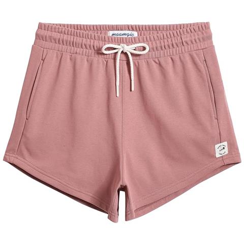 Pantaloncini Corti Della Tuta Da Ginnastica Da Donna Rosa L - Foto 1