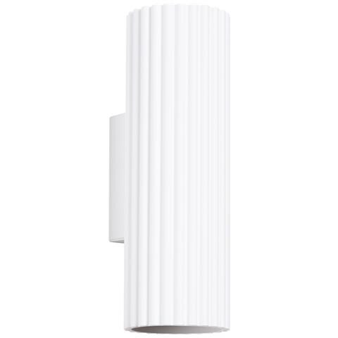 Lampada A Parete Karbon 20 Bianco Sl. 1647 - Minimalista Lampada Da Parete Bianco 20x6.5x8.5 Cm - Foto 1