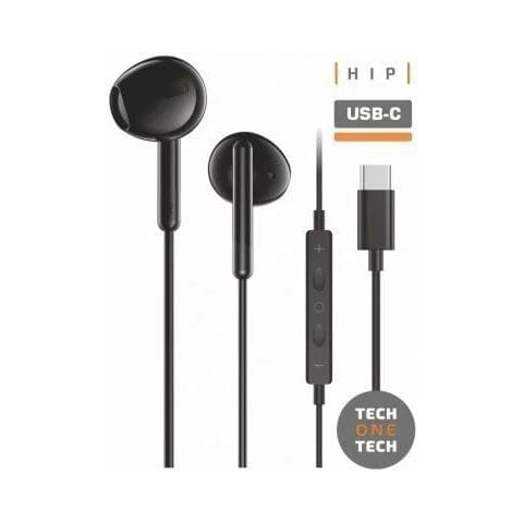 Ear Tech Hip Cuffie Intrauricolari Usb-c - Microfono Integrato - Assistente Vocale - Cavo Da 1,20 M - Foto 1